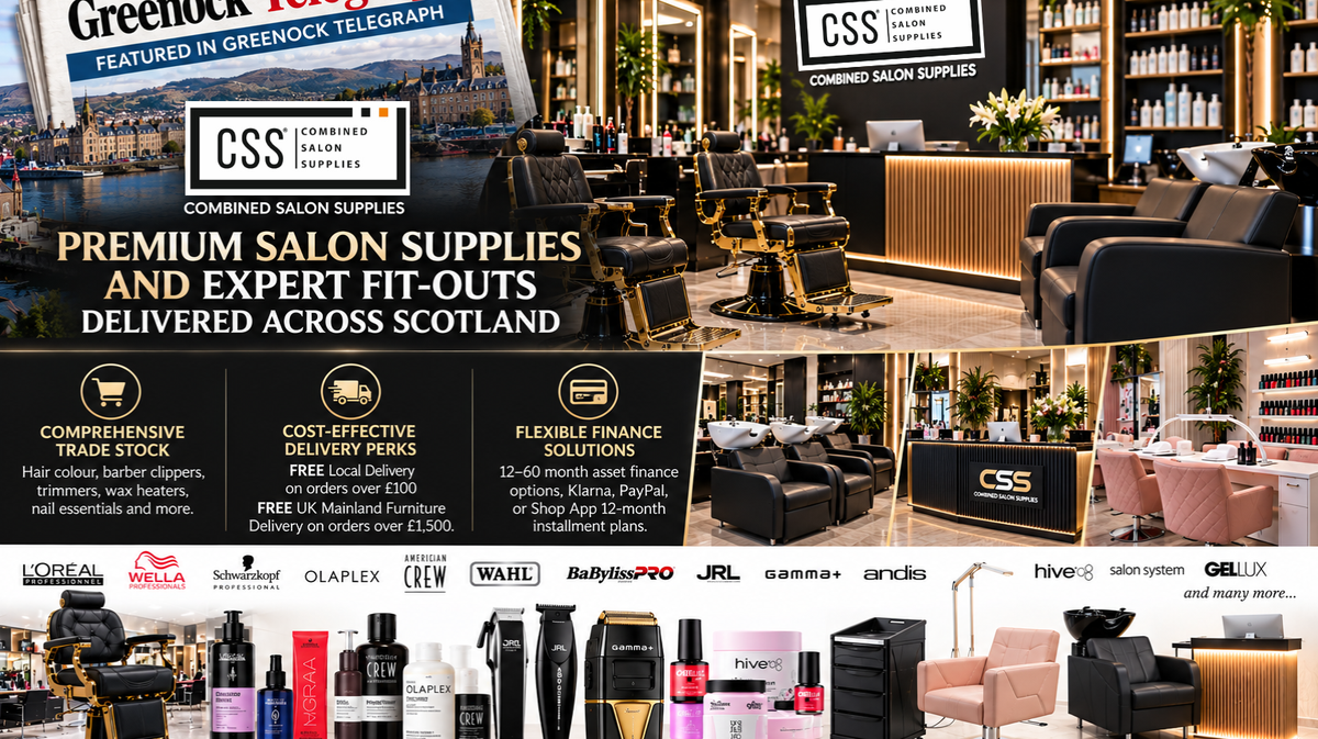 Premium Salon Supplies and Expert Fit-Outs Delivered Across Scotland