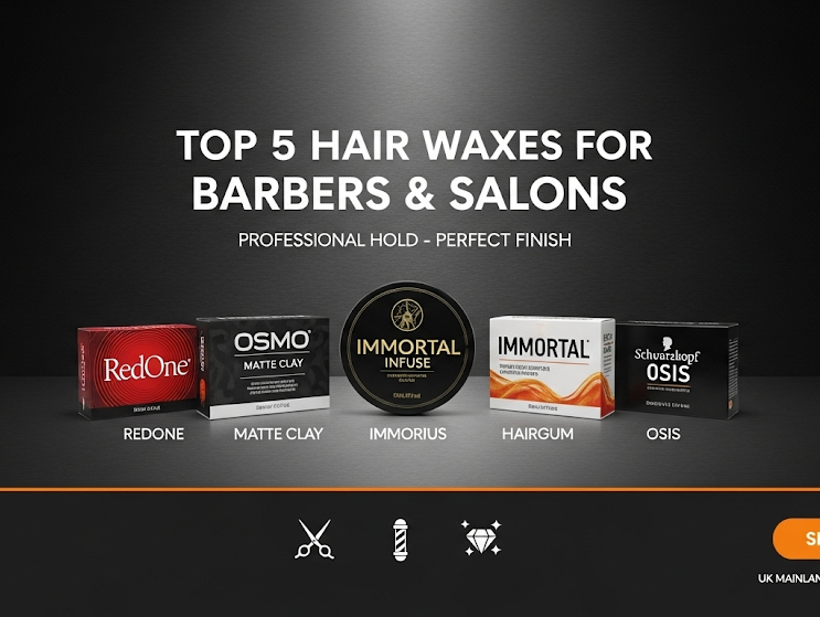 Top 5 Hair Waxes for Barbers & Salons