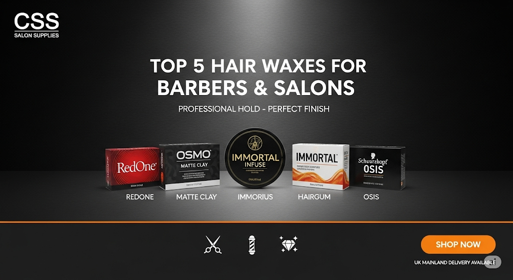 Top 5 Hair Waxes for Barbers & Salons