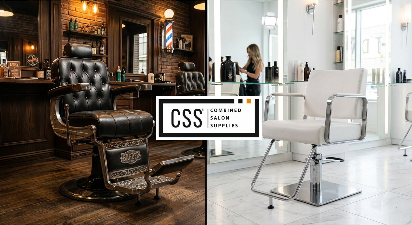 Barber Chairs vs. Salon Chairs: The Ultimate Guide for Professionals