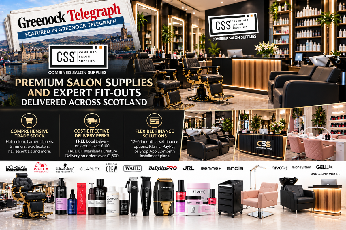Premium Salon Supplies and Expert Fit-Outs Delivered Across Scotland
