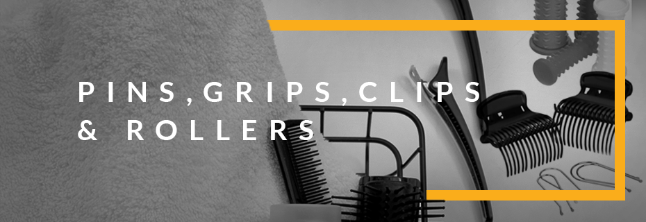 Hair Pins, Grips, Clips & Rollers – Professional Styling Tools