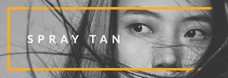 Spray tan