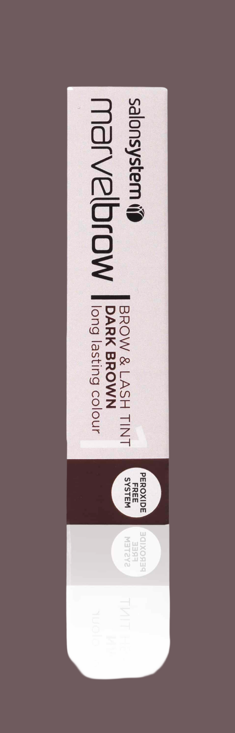 SalonSystem MarvelBrow Brow & Lash Tint – Dark Brown Peroxide-Free 15ml | Professional Tint