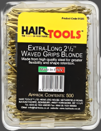 Hair Tools Extra Long 2 1/2 Waved Grips Blonde
