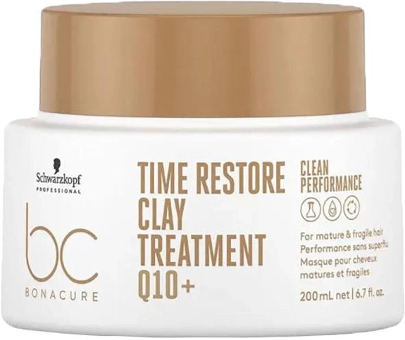 Schwarzkopf BC Bonacure Q10+ Time Restore  Clay Treatment 200mL