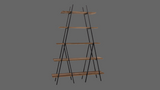 Bella Floor Stand Shelf - Hairdressers/Barber Storage Shelves - Salon's Furniture