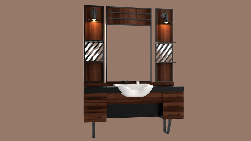 Morris - Barber Units - Barber's Furniture