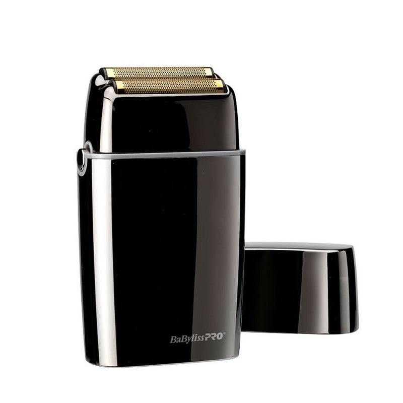 BaByliss PRO Black Titanium Foil Shaver – Ultra-Close Skin Finish, Heavy-Duty Power for Professional Barbers