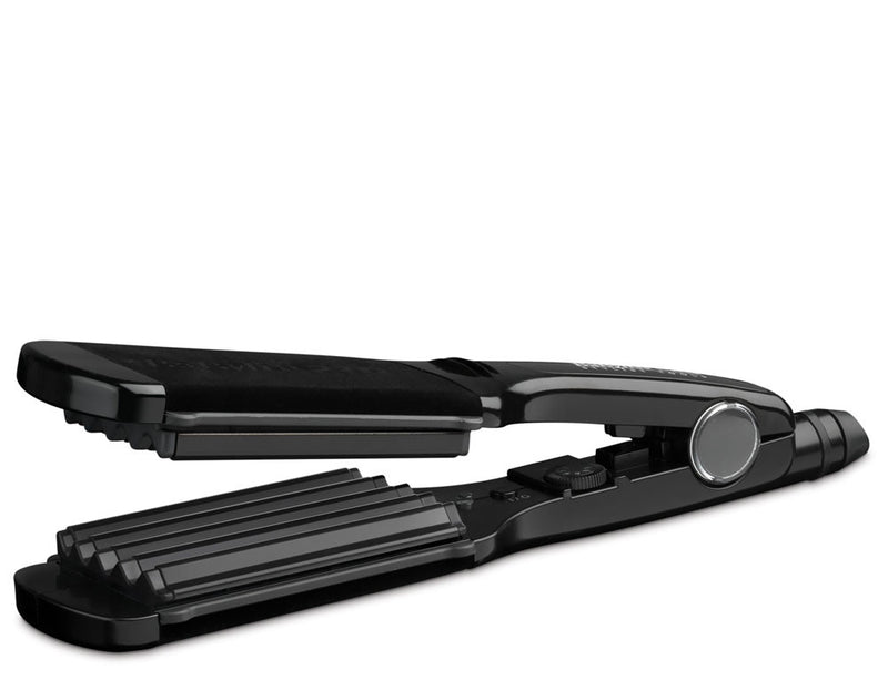 BaByliss PRO Professional Ceramic Crimper | 25 Heat Settings | Extra-Wide Plates