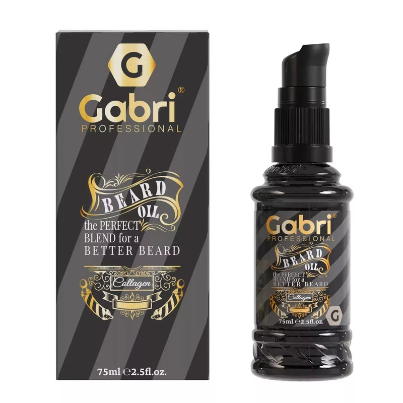 Gabri Professional Collagen Beard Oil 75ml – Nourishing Beard Care & Growth