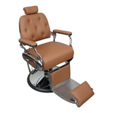 Belfast Brown – Best Quality Premium Leather Barber Chair