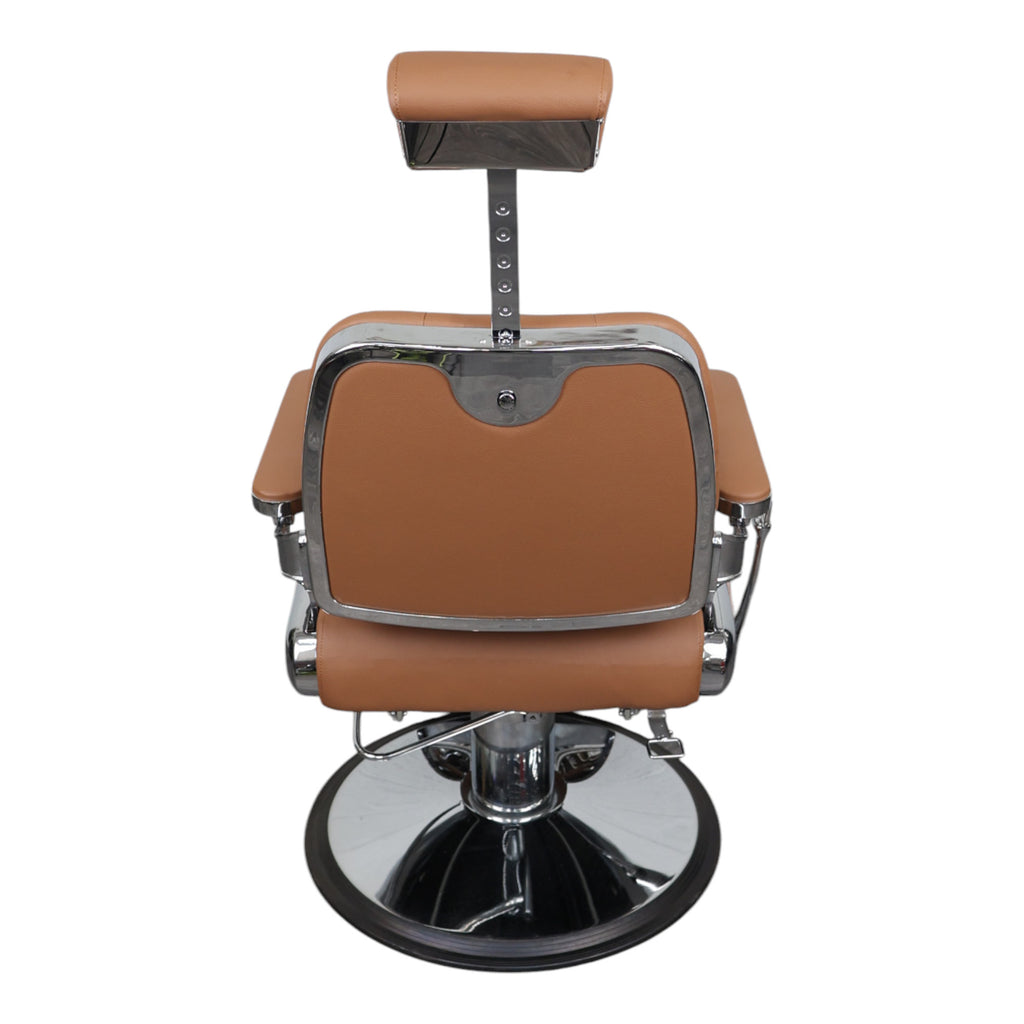 Belfast Brown – Best Quality Premium Leather Barber Chair