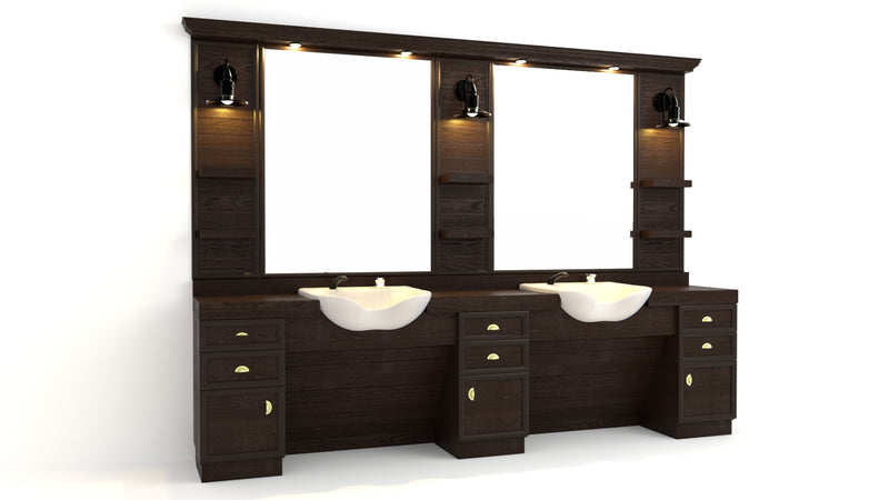 Bracket  Barber Unit Station - Barber's Furniture