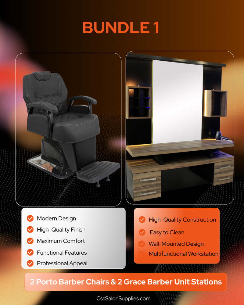 Promotion Bundle 1 , Salon Furniture Set ONLY for £2700