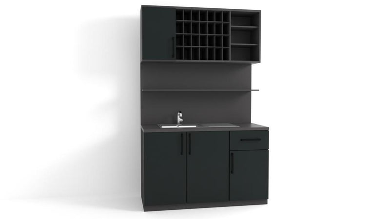 Cara Hairdresser Barber Storage Cabinet with sink - Salon's Furniture
