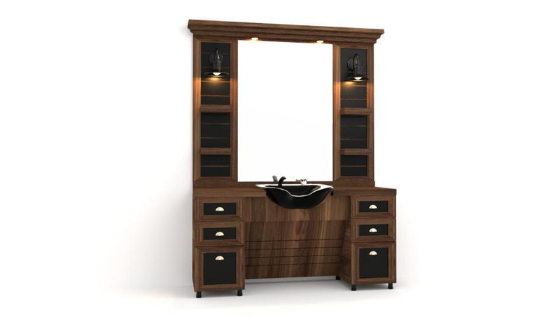 Chuck - Barber Unit Station - Barber's Furniture