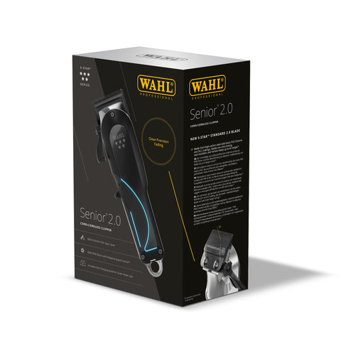 Wahl Senior 2.0 Cordless Hair Clipper 8000 RPM – Professional Barber Machine