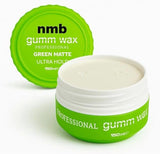 NMB Gumm Wax Professional Hair Styling Wax – Ultra Strong Hold Edge Control Gel (Blue Aqua, Red Aqua, Green Matte) 150m