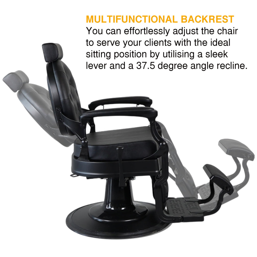 Dublin Matte – Best Quality Premium Adjustable Barber Chair