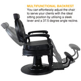 Dublin Matte – Best Quality Premium Adjustable Barber Chair
