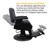 Boston – Best Quality Stylish Adjustable Barber Chair