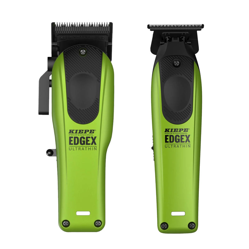 Kiepe Edge X Ultrathin Clipper & Trimmer Set (Lime Green)