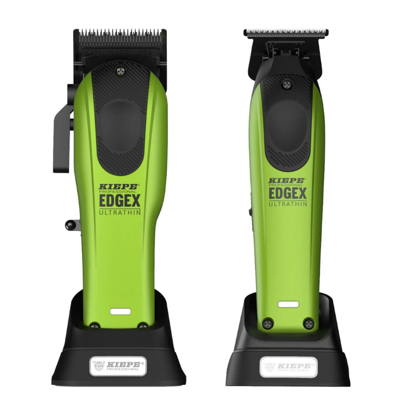Kiepe Edge X Ultrathin Clipper & Trimmer Set (Lime Green)