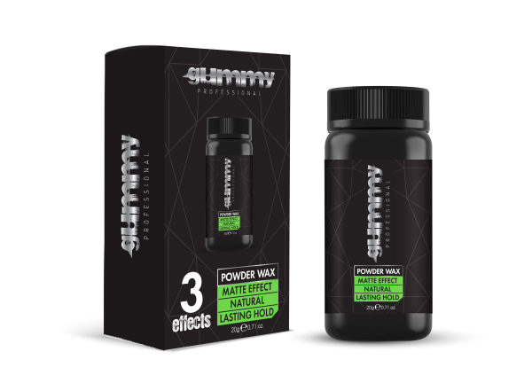 Gummy Powder Hair Wax Matte Effect 20g – 3 Effects, Textured Volume & Natural Hold