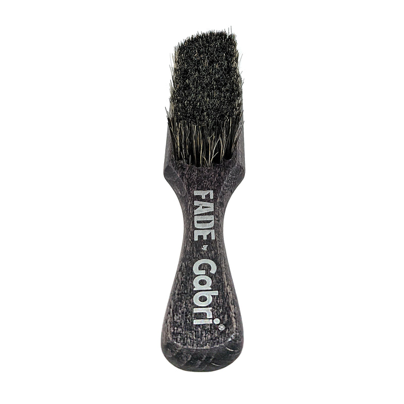 Palms Barber Fade Brush - Soft Natural Fiber and Wooden Handle