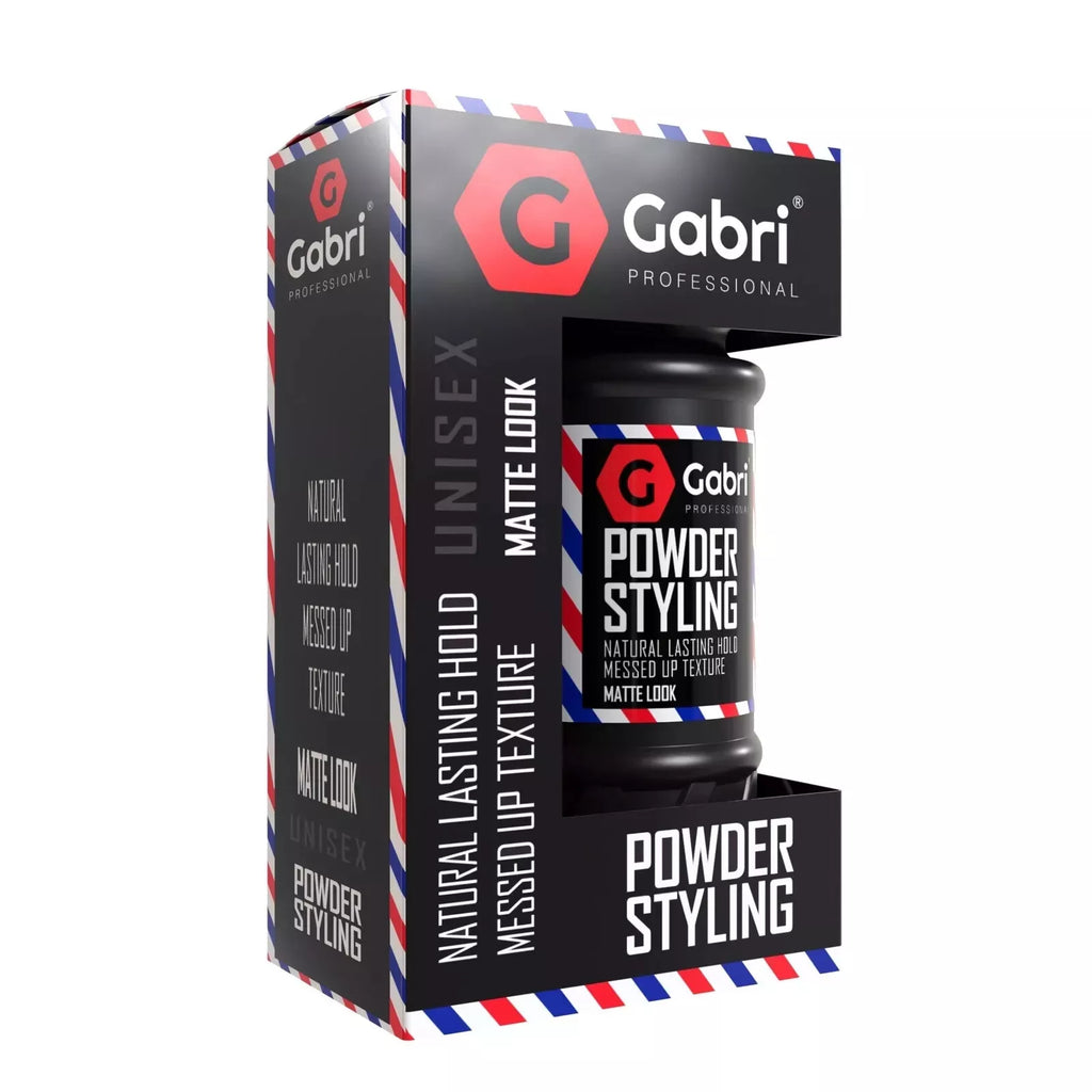 Gabri Hair Styling Powder Wax 21g | Volumizing Thickening Dust Powder | Flexible Hold | Matt Look | Maximum Control | Texturising Powder for Men & Woman
