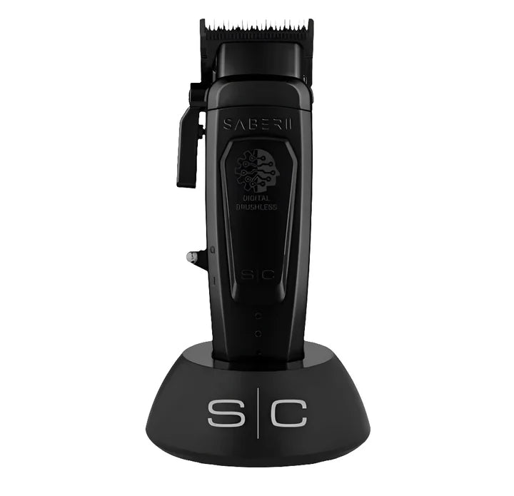 Gamma+ StyleCraft Saber 2.0 Brushless Motor Clipper Professional Cordless Hair Clipper