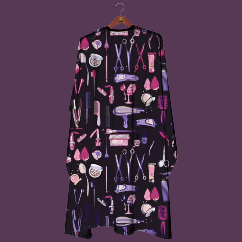 Hair Cutting Apron - Professional Hair Tools Unisex Hairdressing Gown