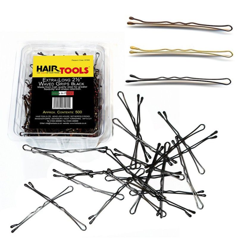 Hair Tools Extra Long 2 1/2 Waved Grips Blonde
