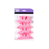 Head Gear Small Pink  Butterfly Clips (12Pack)