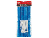 Head Jog 20mm Blue Hair Rollers (12 Pack) | Professional Salon Setting Rollers