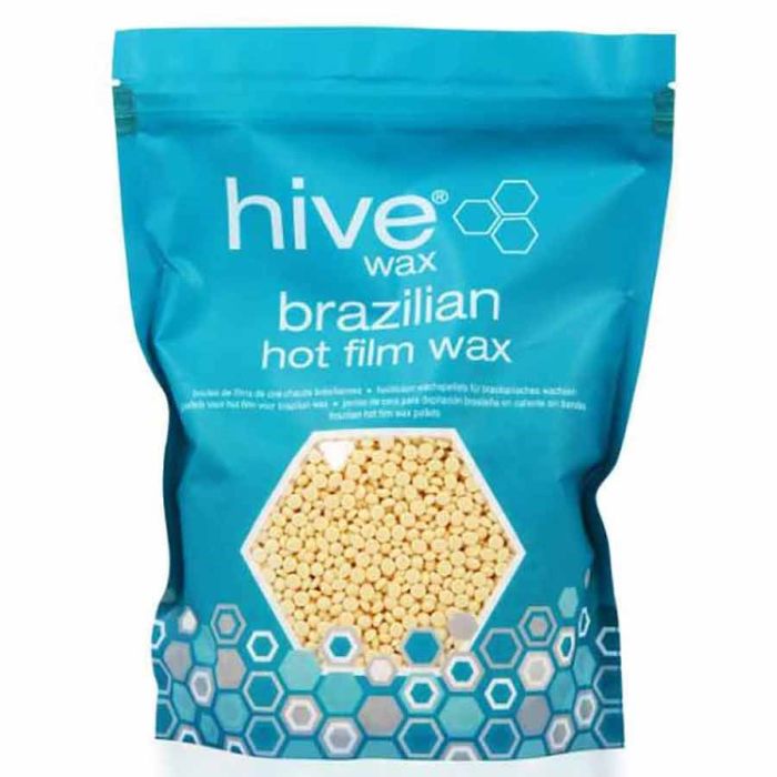 Hive Brazilian Hot Film Wax Pellets 700g | Professional Strip-Free Hot Wax for Intimate & Sensitive Area Hair Removal