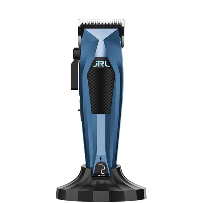 JRL 3000C Blue Professional Cordless Clipper | 7,800 RPM Brushless Motor | APEX Fade Blade