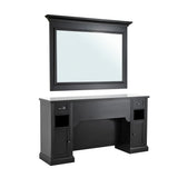 King William IV Premium Professional Barber Unit | Luxury Station with Mirror