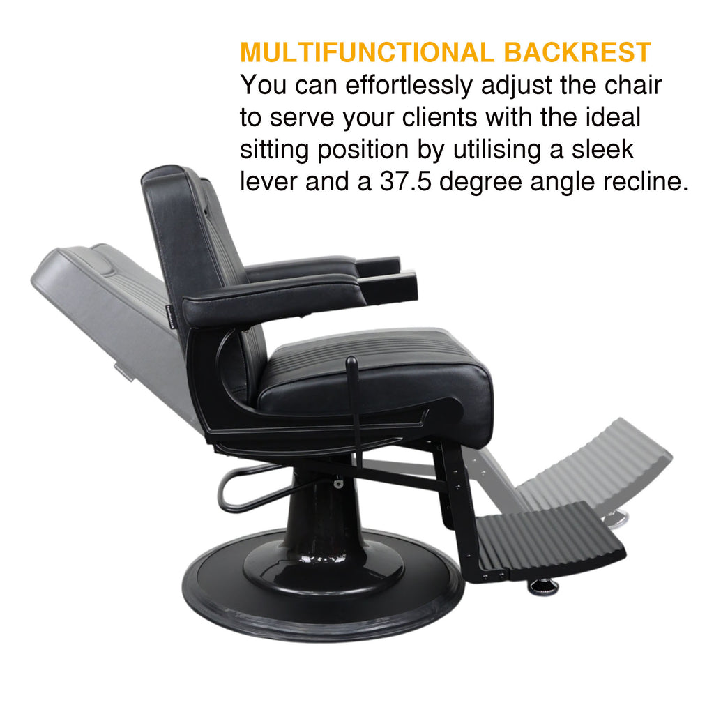 Monaco – Luxury Barber Chair | Premium Barber Chair for Elegant Salons