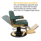 Prague – Best Quality Barber Chair | Modern Adjustable Barber Chair