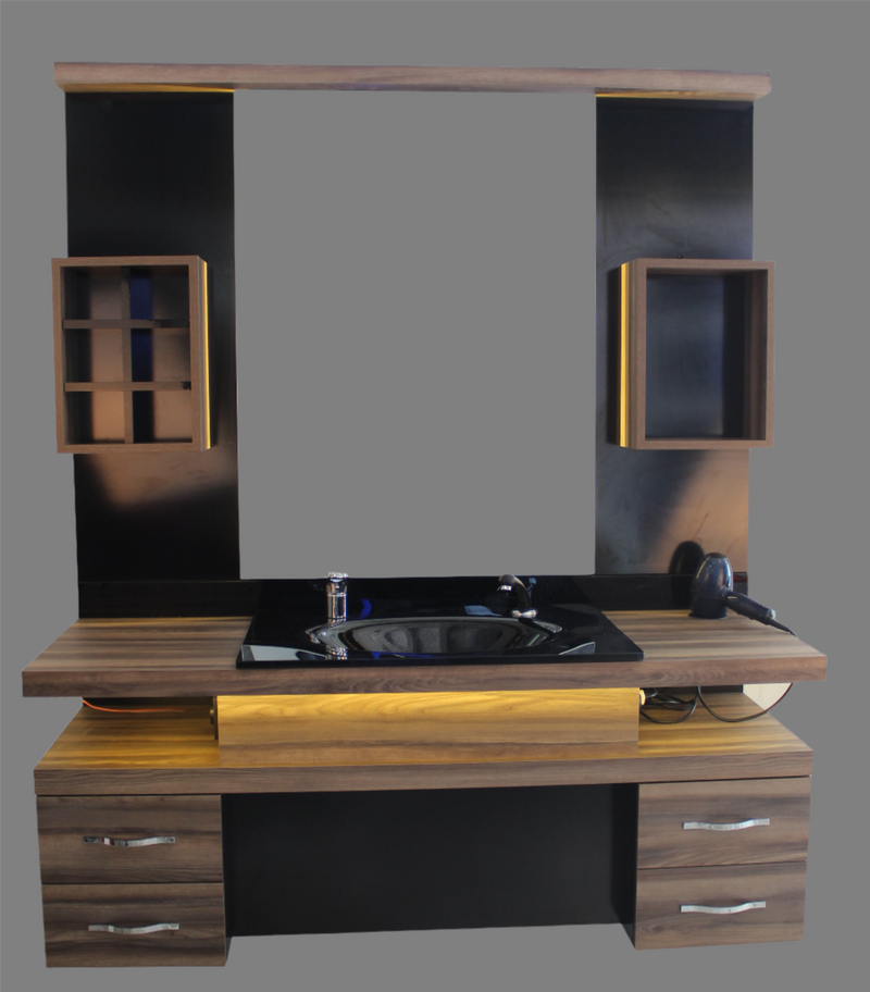 Royal - Barber Unit Station - Barber's Furniture