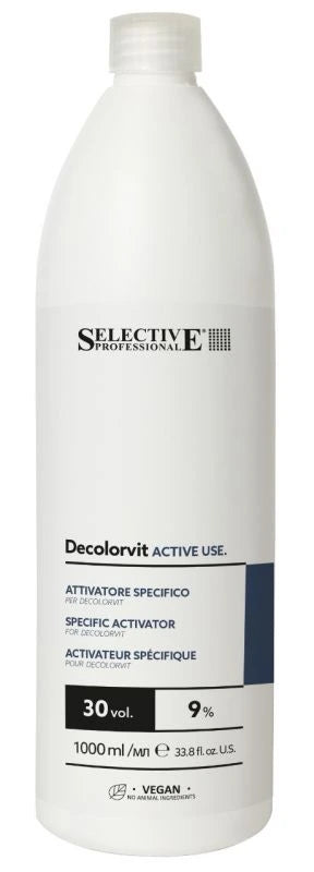 Selective Professional Decolorvit Oxidizing Emulsion 750ml (10Vol - 20Vol - 30Vol - 40Vol)