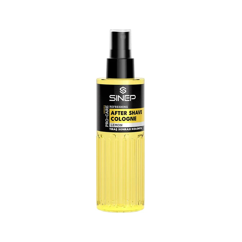 SINEP Aftershave Cologne Lemon , Refreshing Citrus Post-Shave 150 ml | Professional Grooming