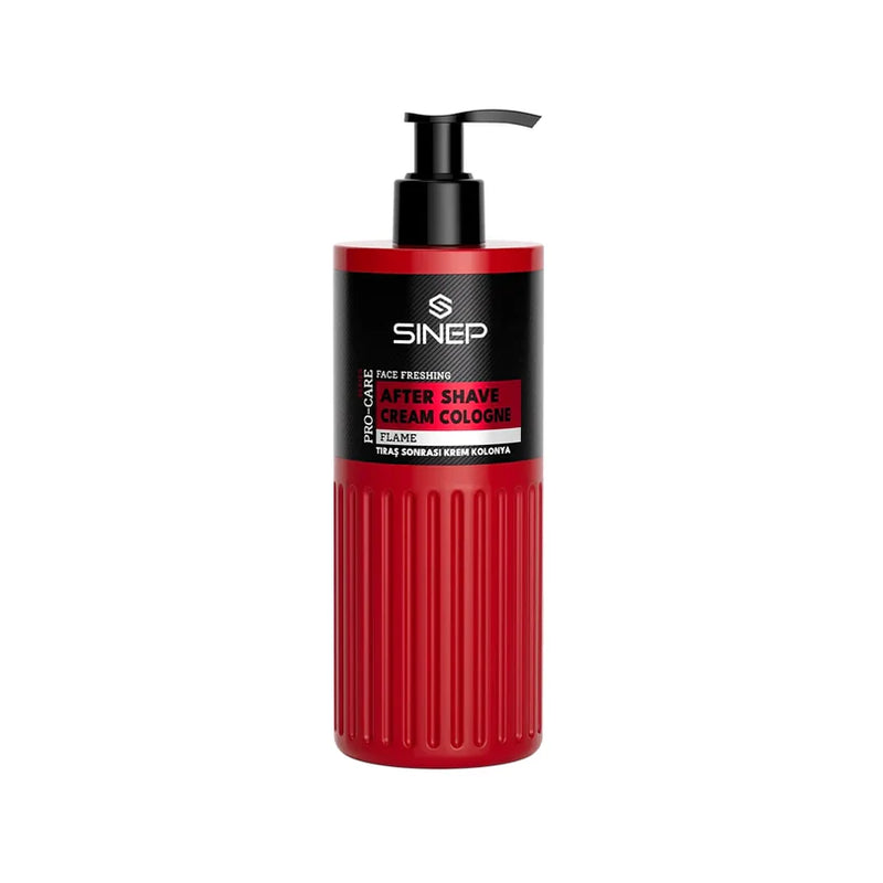 SINEP Aftershave Cream Cologne Flame – Bold & Warm Fragrance 400 ml