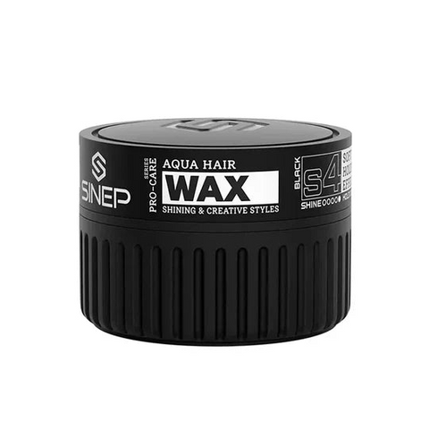 SINEP Aqua Hair Wax S4 – Black 150ml