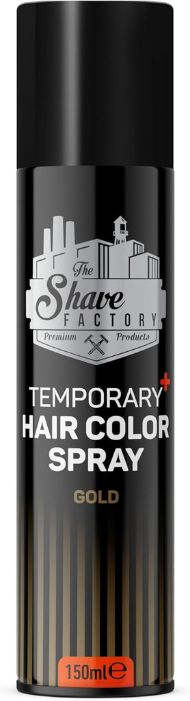 The Shave Factory Temporary Hair Color Spray 150ml – Instant Washable Hair Colour Styling Spray