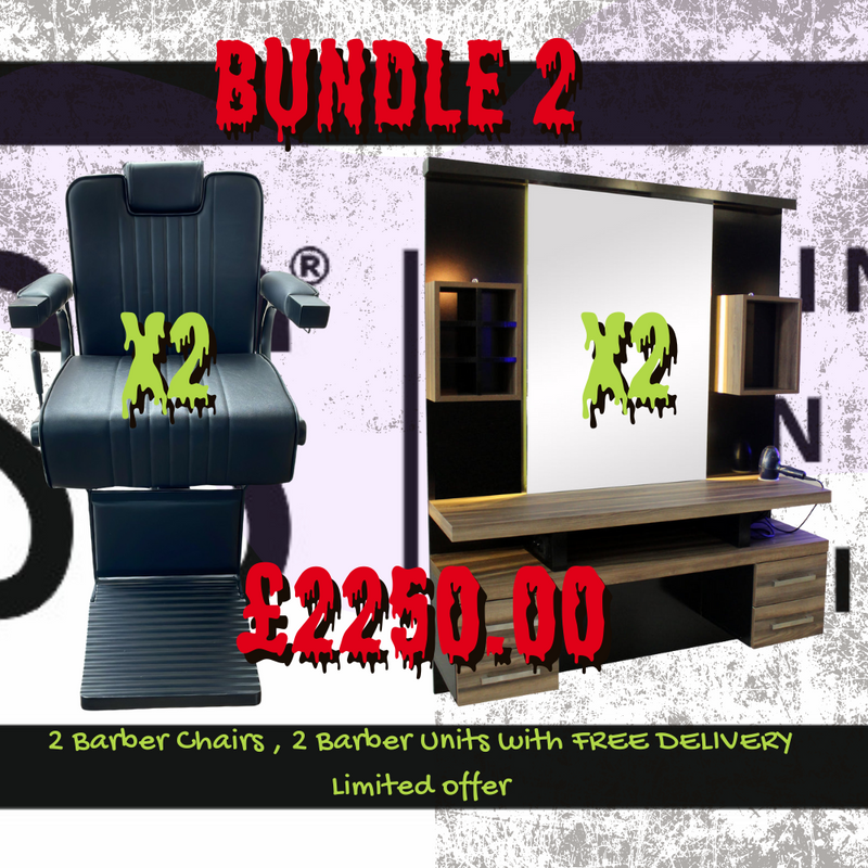 Promotion Barber, Salon Furniture Set ONLY for £2250