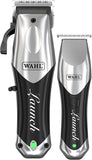 Professional WAHL Launch Combo Cordless Clipper & Trimmer Kit – Lightweight USB-C Rechargeable Grooming Set for Precise Haircuts & Detailing | Barbers & Stylists Electric Hair Groomers