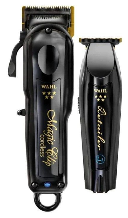 Wahl Cordless Black & Gold Magic/Detailer Combo